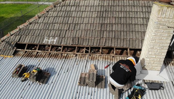 professional roof repair