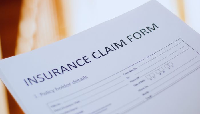 Insurance claim form 