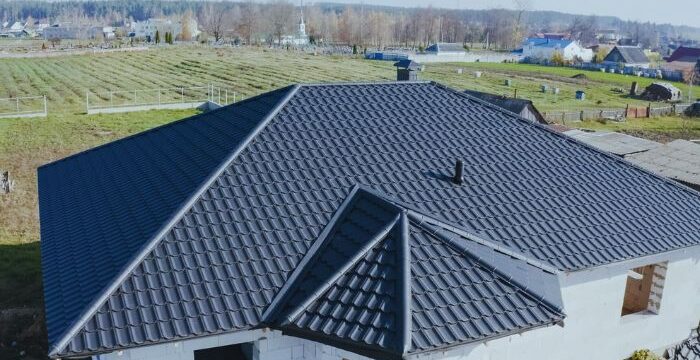 House with Beautiful Roof